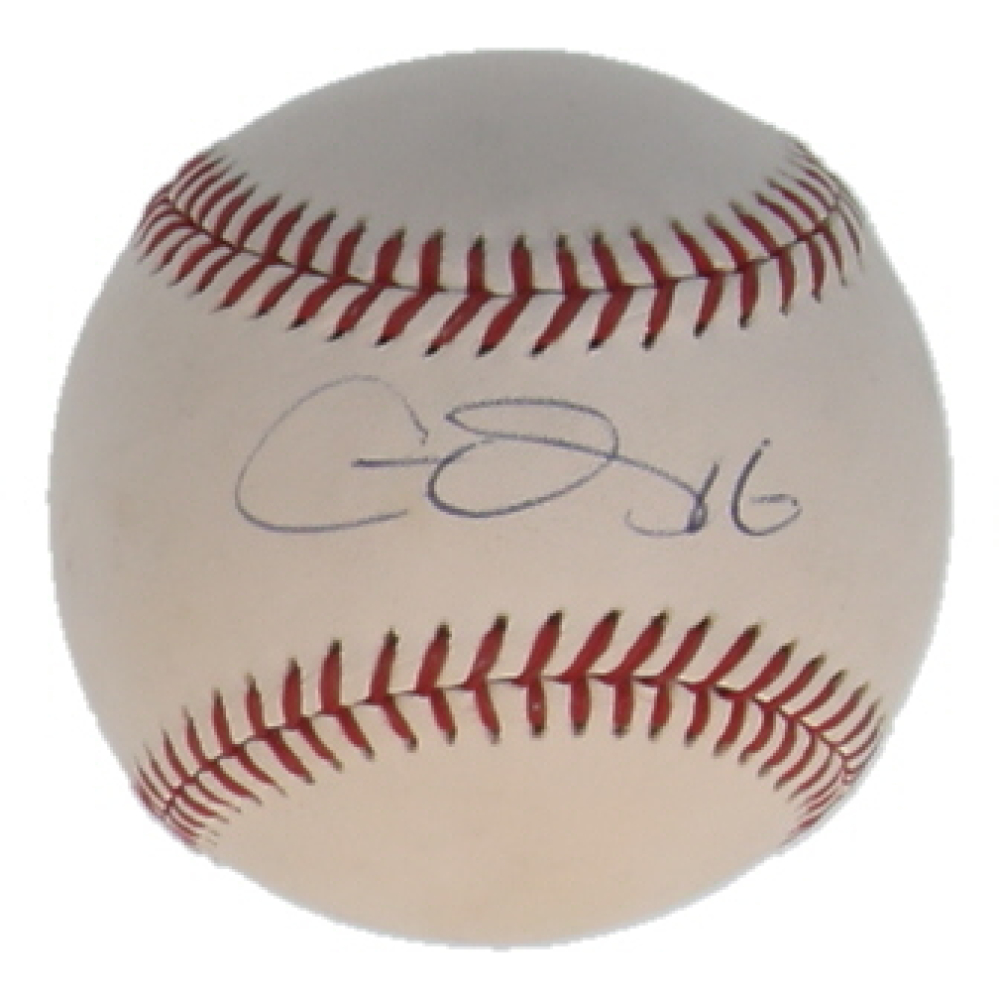 Chris Owings Signed OML Baseball (MLB) at PristineAuction.com