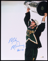 Mike Modano Signed Stars 11x14 Photo Inscribed "HOF 14" (JSA) at PristineAuction.com