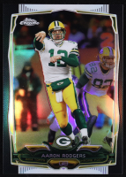Aaron Rodgers 2014 Topps Chrome Black Refractors #83 #267/299 at PristineAuction.com