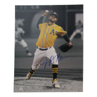 Jesse Hahn Signed Athletics 11x14 Photo (PSA) at PristineAuction.com