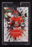Patrick Mahomes II 2025 Wild Card Splat Gold Scotch Plaid #PM #1/1 at PristineAuction.com