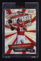 Fernando Mendoza 2025 Wild Card Comix Improbable Shimmer #FM07 #2/5 RC at PristineAuction.com