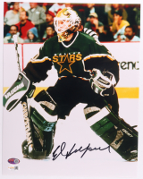Ed Belfour Signed Stars 11x14 Photo (JSA) at PristineAuction.com