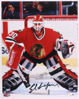 Ed Belfour Signed Blackhawks 11x14 Photo (JSA) at PristineAuction.com