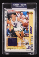 John Stockton 2021 Jersey Fusion All Sport #JS87 at PristineAuction.com