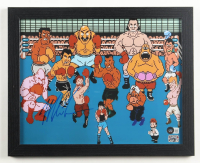 Mike Tyson Signed "Punch-Out!!" Custom Framed Print Display (Tyson & Beckett) at PristineAuction.com