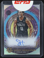 Scoot Henderson 2022-23 Bowman Inception University Autographs #BIASHE RC at PristineAuction.com