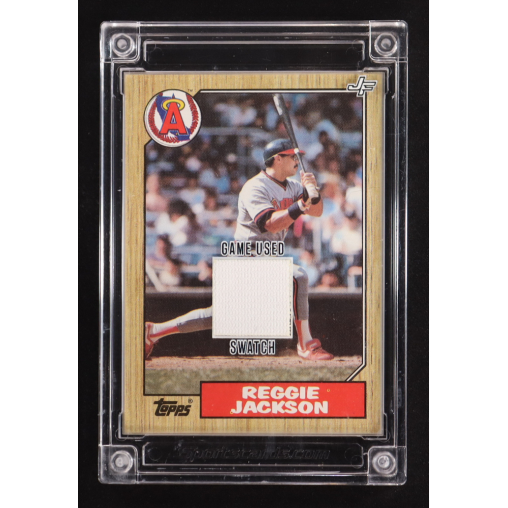 Reggie Jackson 2022 Jersey Fusion #RJ85 at PristineAuction.com