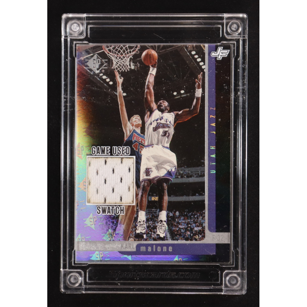 Karl Malone 2025 Jersey Fusion Basketball #KM93 at PristineAuction.com