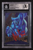 Nicholas Hoult Signed 1995 Marvel Metal #85 (BGS) at PristineAuction.com