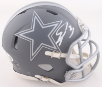 George Pickens Signed Cowboys Slate Alternate Speed Mini Helmet (JSA) at PristineAuction.com