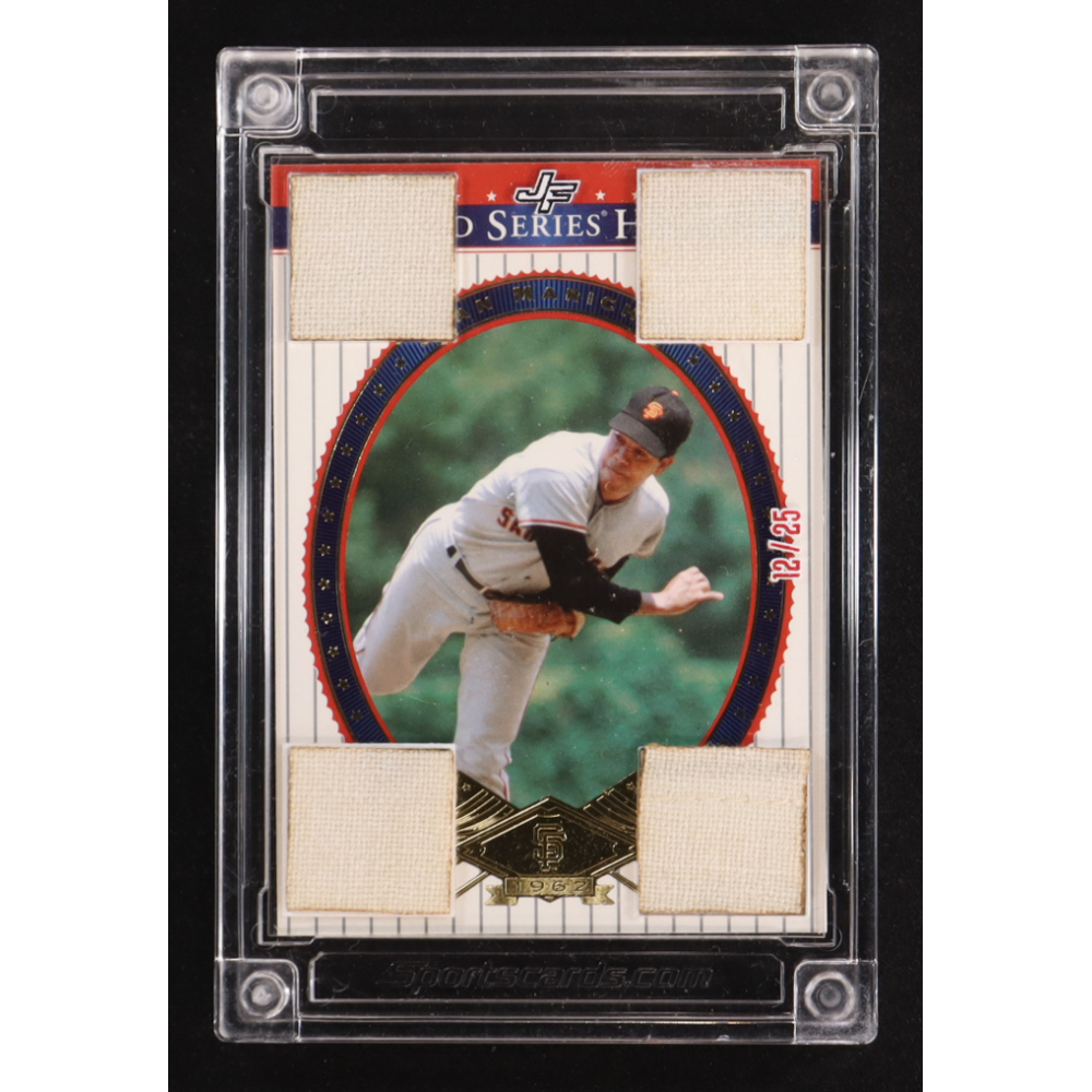 Juan Marichal 2024 Jersey Fusion Baseball #JM60 #12/25 at PristineAuction.com