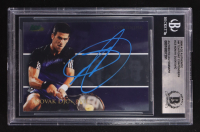 Novak Djokovic Signed 2008 Ace Authentic Match Point Contenders #C3 (BGS) at PristineAuction.com