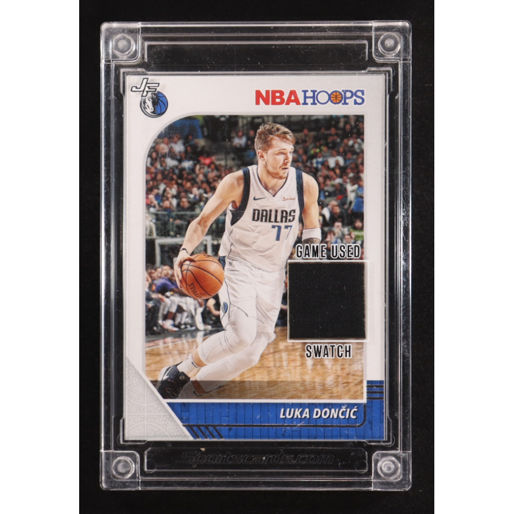 Luka Doncic 2022-23 Jersey Fusion Basketball #LD222 at PristineAuction.com