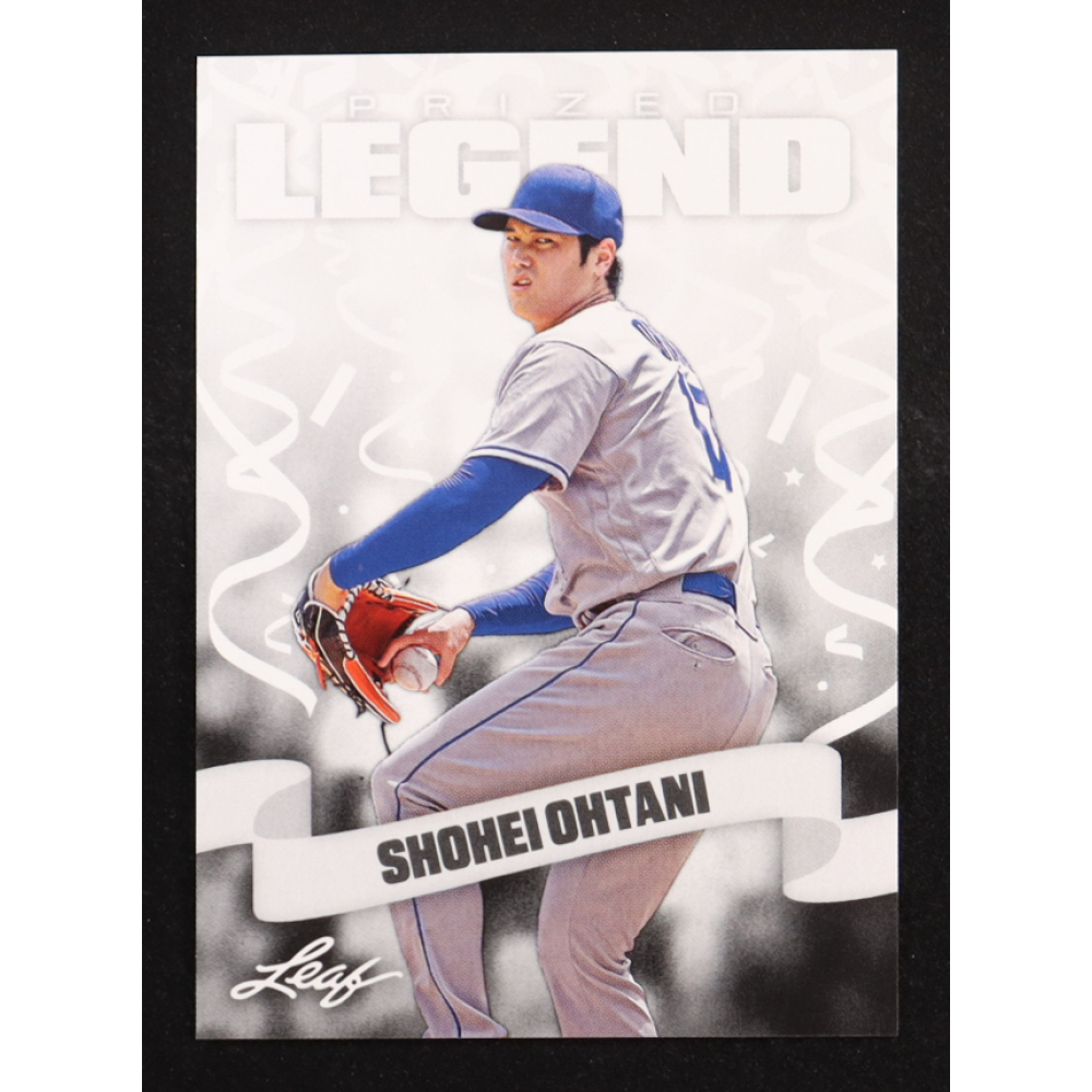 Shohei Ohtani 2023 Leaf Special Release Prized Legend #21 at PristineAuction.com