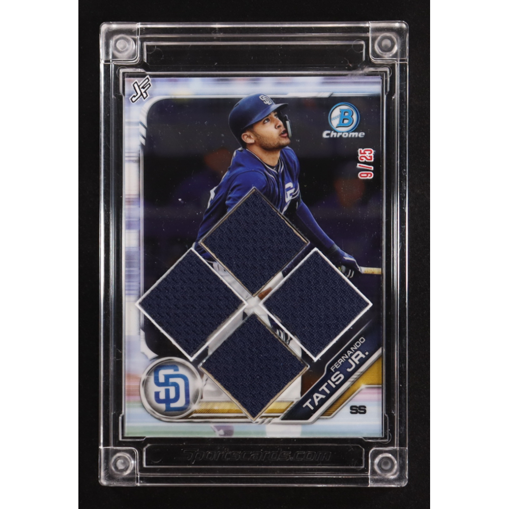 Fernando Tatis Jr. 2024 Jersey Fusion Baseball #FTJ18 #9/25 at PristineAuction.com