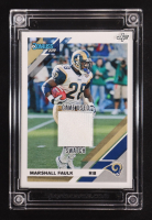 Marshall Faulk 2022 Jersey Fusion #MF02 at PristineAuction.com