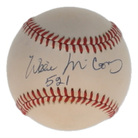 Willie McCovey Signed ONL Baseball Inscribed "521" (JSA) at PristineAuction.com