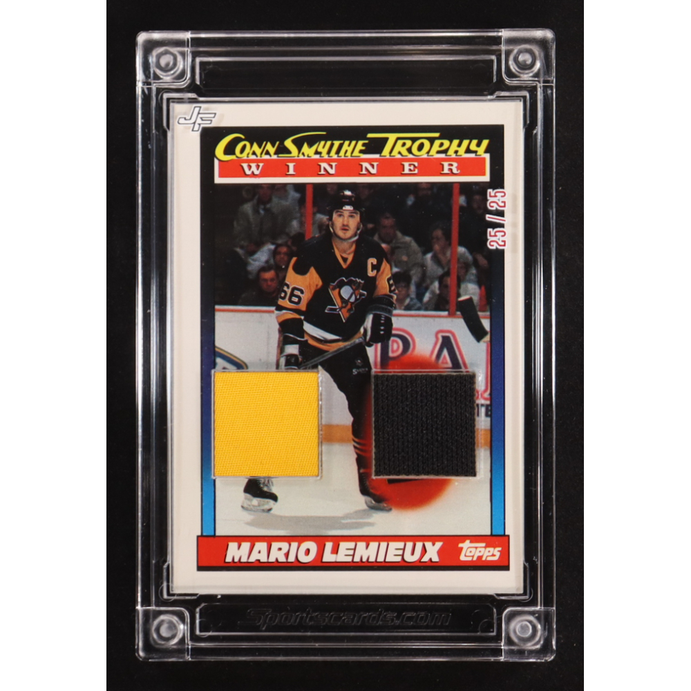 Mario Lemieux 2025 Jersey Fusion Hockey #ML93 #25/25 at PristineAuction.com