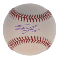 Spencer Jones Signed OML Baseball (JSA) at PristineAuction.com
