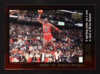 Michael Jordan 1999 Upper Deck Michael Jordan Career Rise to Greatness #19 at PristineAuction.com