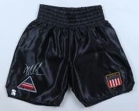 Mike Tyson Signed Boxing Trunks (JSA & Tyson) at PristineAuction.com