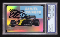 Daniel Ricciardo Signed 2024 Topps Chrome #54W-33 (PSA) at PristineAuction.com
