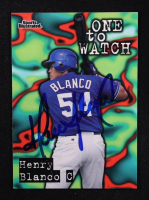 Henry Blanco Signed 1998 Sports Illustrated #163 OW RC (Sports Cards) at PristineAuction.com