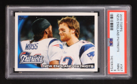 Tom Brady / Randy Moss 2010 Topps #347 New England Patriots Team (PSA 9) at PristineAuction.com