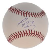 Javier Baez Signed OML Baseball (JSA) at PristineAuction.com
