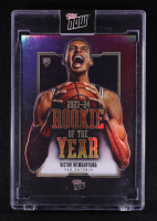 Victor Wembanyama 2023-24 Topps Now Rookie Of The Year #VW-6 RC at PristineAuction.com