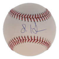 Steven Kwan Signed OML Baseball (JSA) at PristineAuction.com