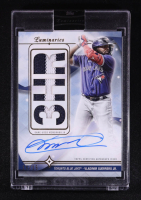 Vladimir Guerrero Jr. 2023 Topps Luminaries Home Run Kings Autograph Patches #HRKAP-VG #15/15 at PristineAuction.com