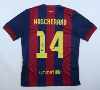 Javier Mascherano Signed Barcelona Nike Authentic Jersey (Beckett) at PristineAuction.com