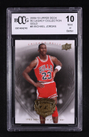 Michael Jordan 2009-10 Upper Deck MJ Legacy Collection Gold #8 (BCCG 10) at PristineAuction.com
