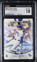 Shohei Ohtani 2024 Topps 50/50 #30 (CGC 10) at PristineAuction.com