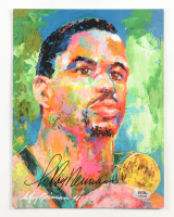 LeRoy Neiman Signed 1998 "Broad Street Brawl" Program (PSA) at PristineAuction.com