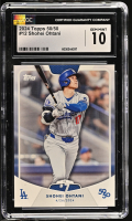 Shohei Ohtani 2024 Topps 50/50 #12 (CGC 10) at PristineAuction.com