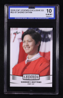 Shohei Ohtani 2018 Leaf Legends Exclusive Edition #EE-01 RC (ISA 10) at PristineAuction.com