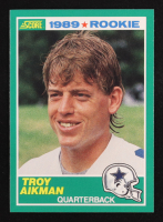 Troy Aikman 1989 Score #270 RC at PristineAuction.com