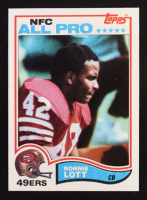 Ronnie Lott 1982 Topps #486 RC at PristineAuction.com