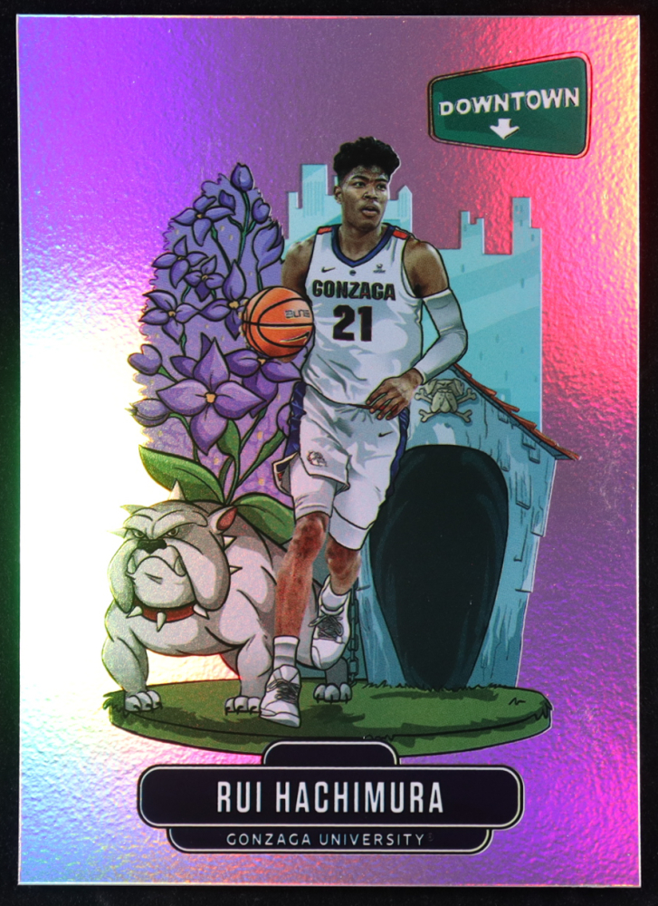 Rui Hachimura 2020-21 Panini Prizm Draft Picks Downtown #17