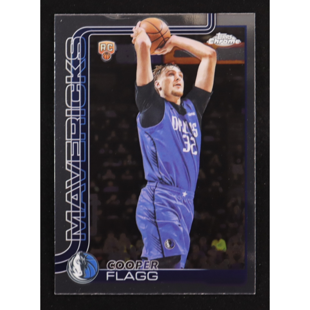 Cooper Flagg 2025-26 Topps Chrome #251 RC at PristineAuction.com