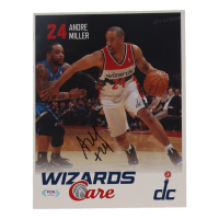 Andre Miller Signed Wizards 8x10 Photo (PSA) at PristineAuction.com