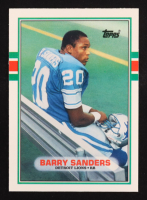 Barry Sanders 1989 Topps Traded #83T RC at PristineAuction.com
