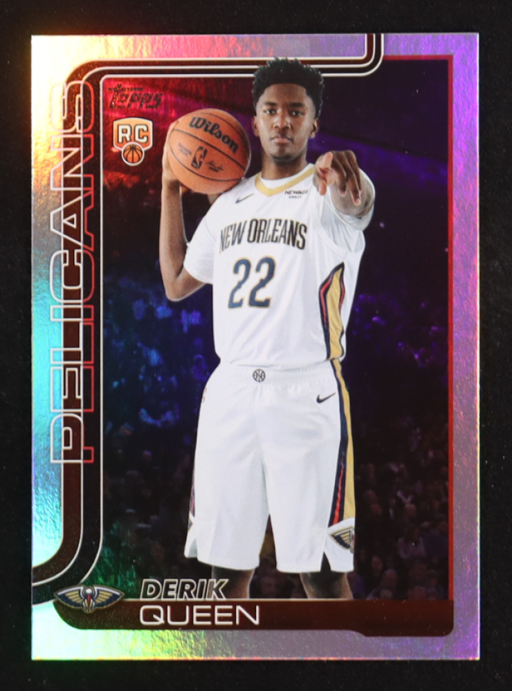 Derik Queen 2025-26 Topps Rainbow Foilboard #213 RC