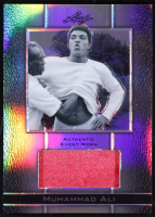 Muhammad Ali 2011 Leaf Muhammad Ali Metal Event Worn Memorabilia #EWM26 #43/70 at PristineAuction.com