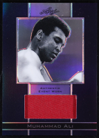 Muhammad Ali 2011 Leaf Muhammad Ali Metal Event Worn Memorabilia Prismatic Blue #EWM34 #11/25 at PristineAuction.com