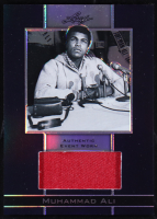 Muhammad Ali 2011 Leaf Muhammad Ali Metal Event Worn Memorabilia Prismatic Blue #EWM20 #17/25 at PristineAuction.com