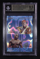 Hulk Hogan / Mike Tyson 2024 Leaf Metal Special Release Exclusive Legends Edition Dual Lava Platinum Foil Proofs Double #ELE-14 #1/1 (BGS 9.5) at PristineAuction.com